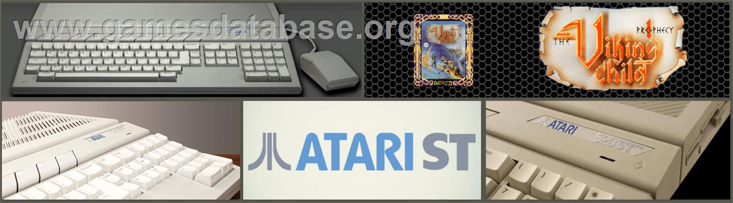 Prophecy 1: The Viking Child - Atari ST - Artwork - Marquee