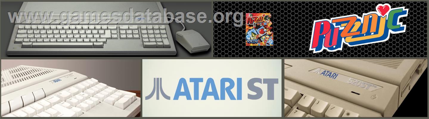 Puzznic - Atari ST - Artwork - Marquee
