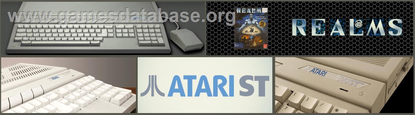 Realms - Atari ST - Artwork - Marquee