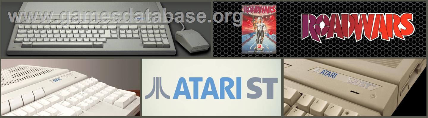 RoadWars - Atari ST - Artwork - Marquee