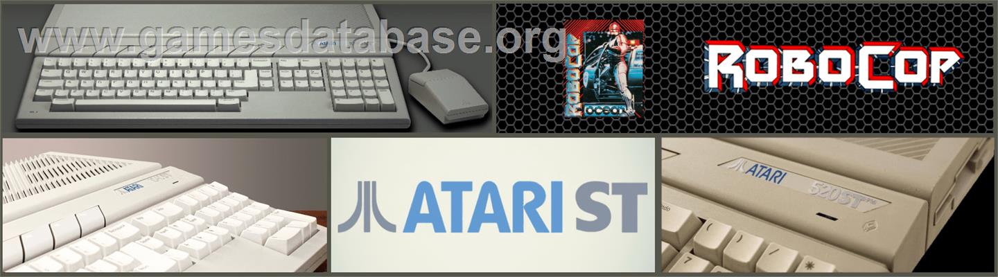 Robocop - Atari ST - Artwork - Marquee
