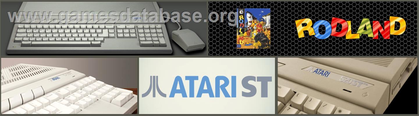 Rod Land - Atari ST - Artwork - Marquee