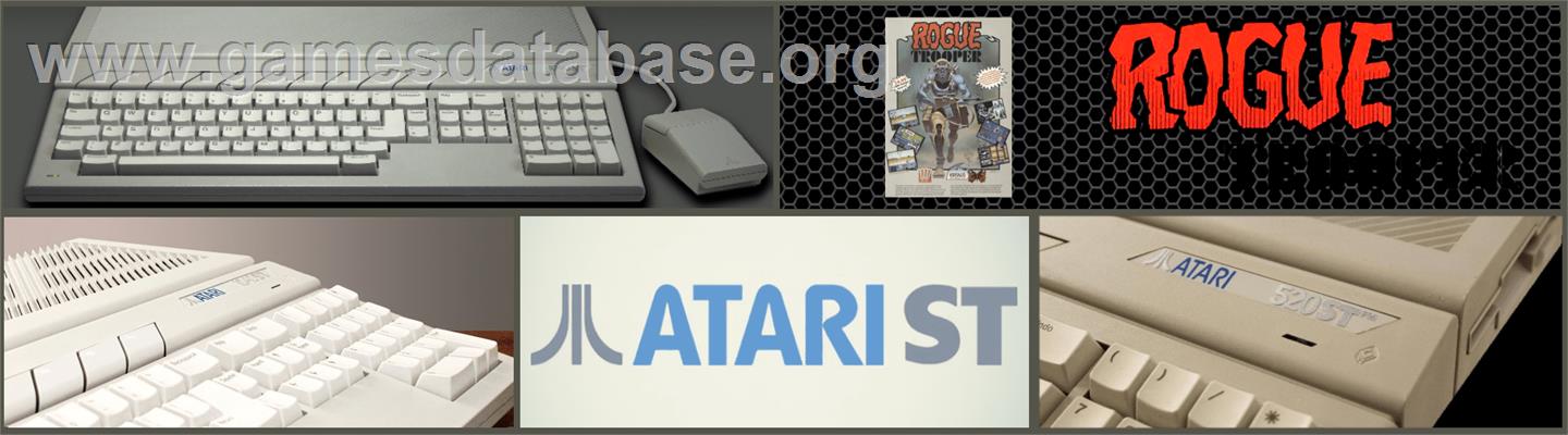 Rogue Trooper - Atari ST - Artwork - Marquee