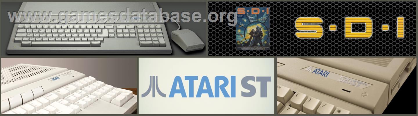S.D.I. - Atari ST - Artwork - Marquee
