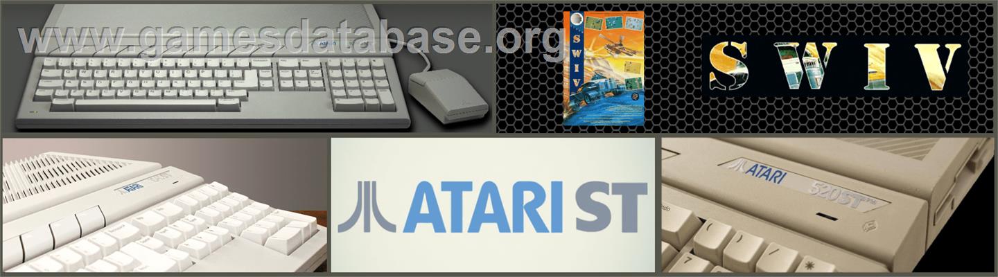 SWIV - Atari ST - Artwork - Marquee