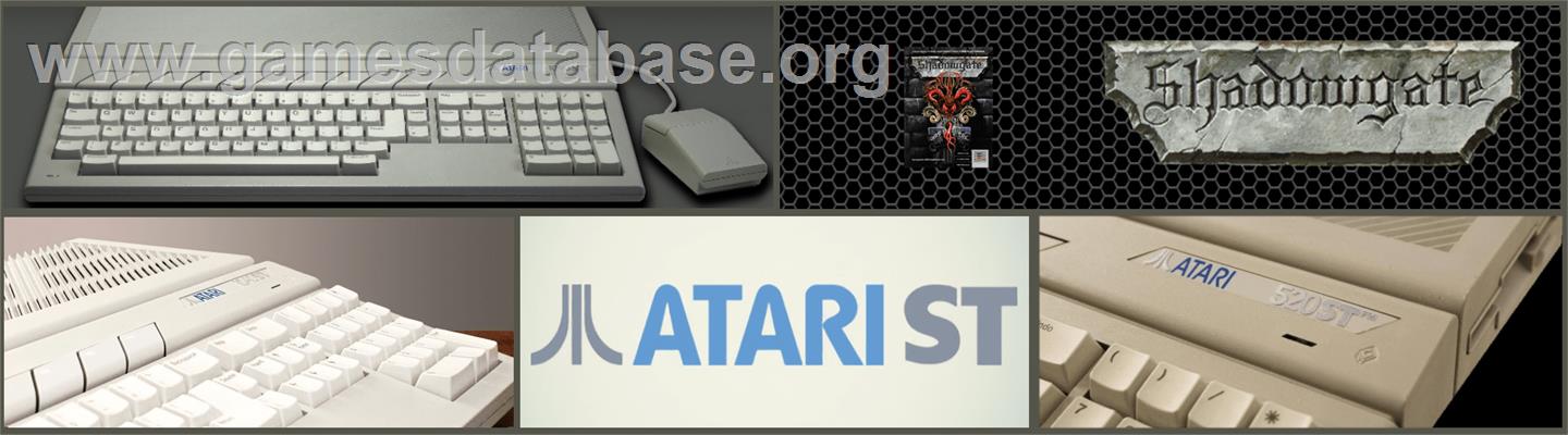 Shadowgate - Atari ST - Artwork - Marquee