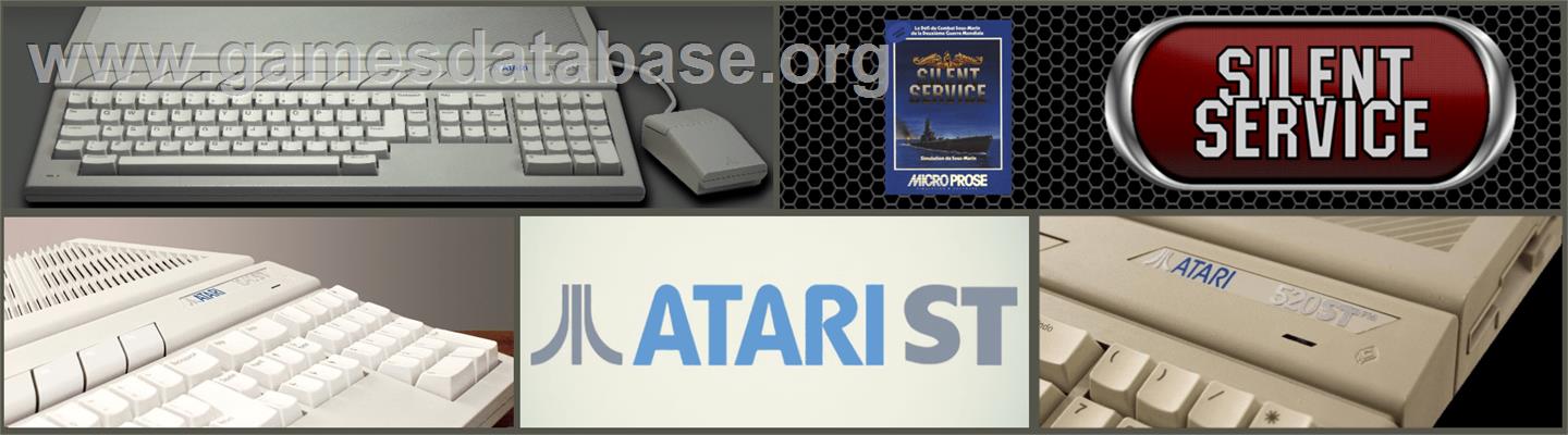 Silent Service - Atari ST - Artwork - Marquee