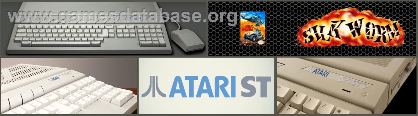 Silkworm - Atari ST - Artwork - Marquee