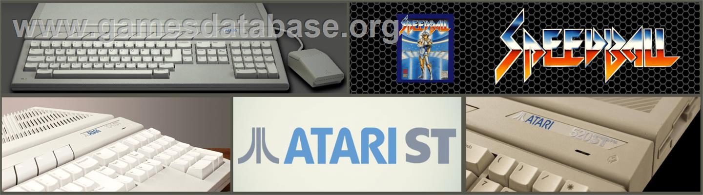 Speedball - Atari ST - Artwork - Marquee