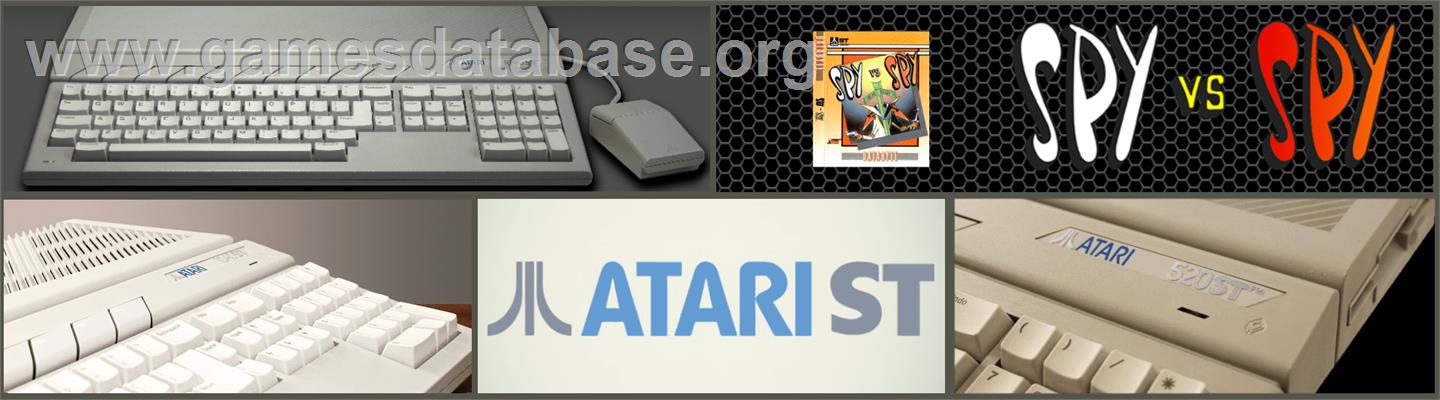 Spy Vs Spy - Atari ST - Artwork - Marquee