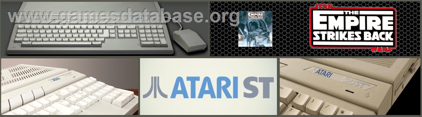 Star Wars - The Empire Strikes Back - Atari ST - Artwork - Marquee