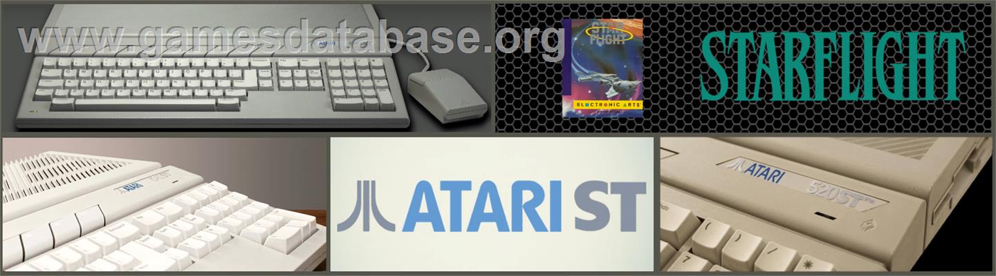 Starflight - Atari ST - Artwork - Marquee