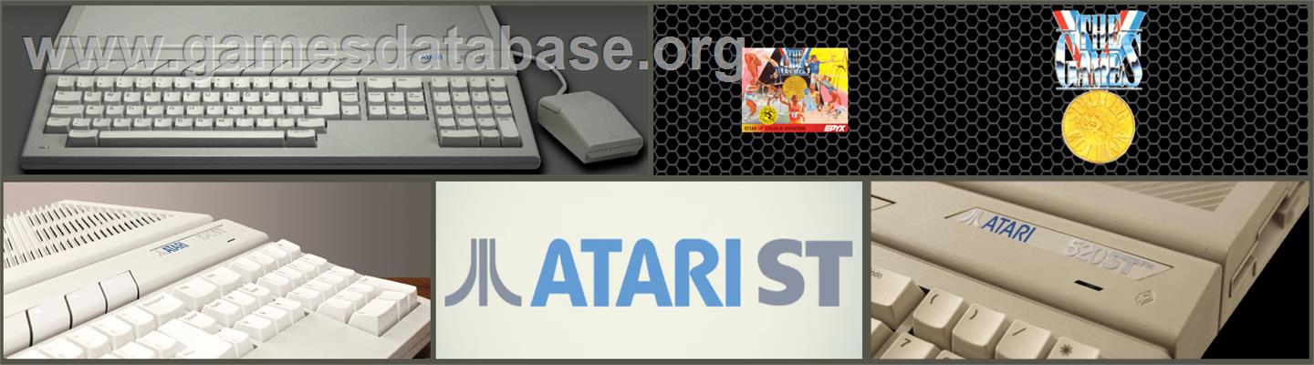 Summer Games - Atari ST - Artwork - Marquee