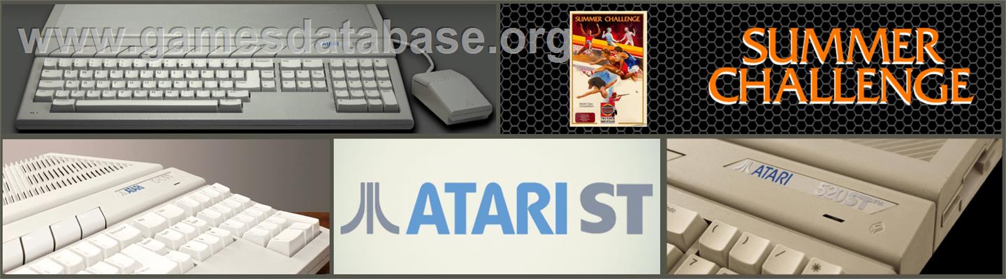 Summer Olympiad - Atari ST - Artwork - Marquee