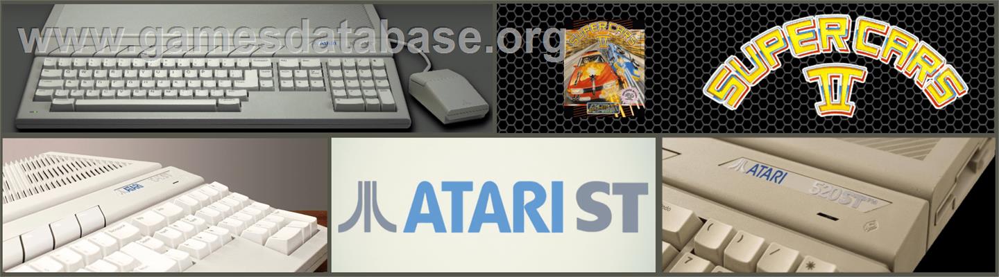 Super Cars - Atari ST - Artwork - Marquee