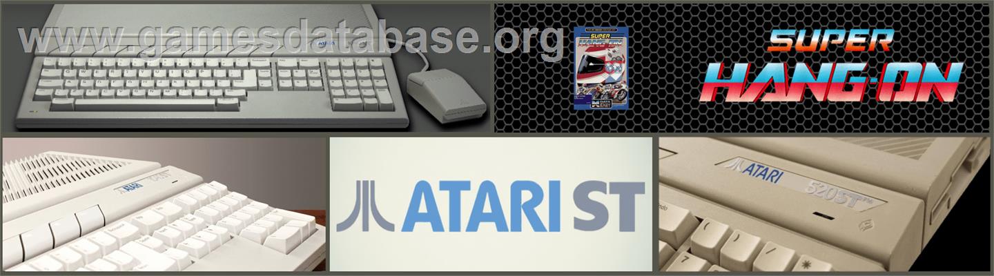 Super Hang-On - Atari ST - Artwork - Marquee