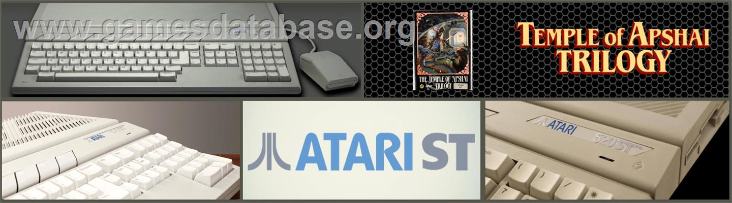 Temple of Apshai Trilogy - Atari ST - Artwork - Marquee