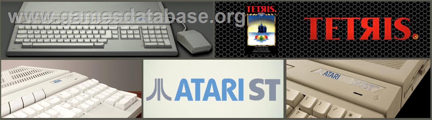Tetris (Spectrum Holobyte) - Atari ST - Artwork - Marquee