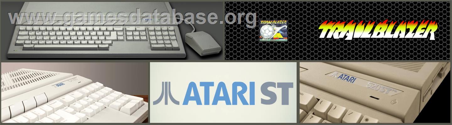 Trail Blazer - Atari ST - Artwork - Marquee