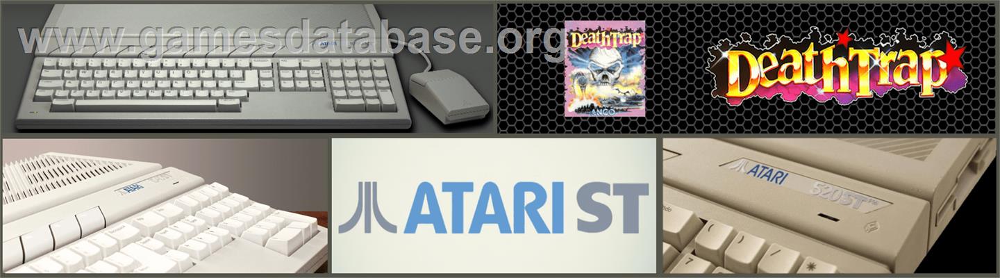 Treasure Trap - Atari ST - Artwork - Marquee