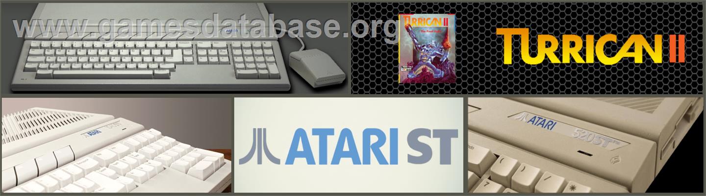 Turrican II: The Final Fight - Atari ST - Artwork - Marquee