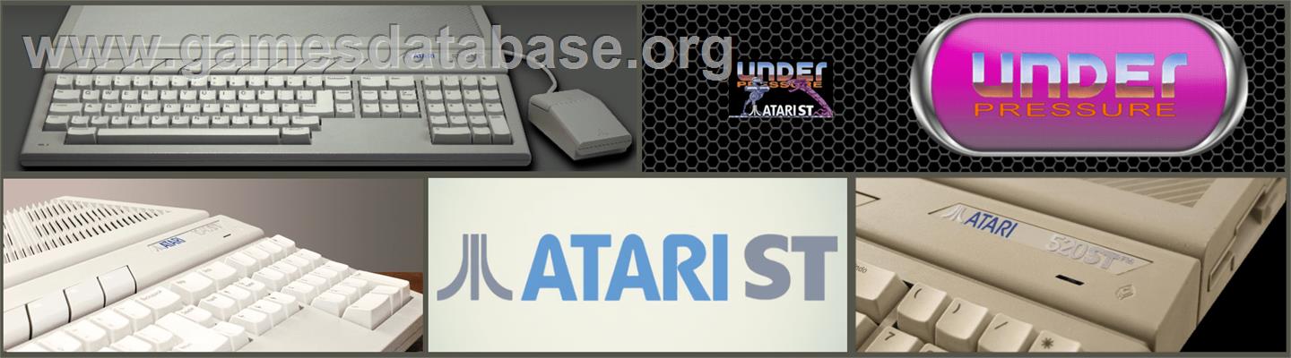 Under Pressure - Atari ST - Artwork - Marquee