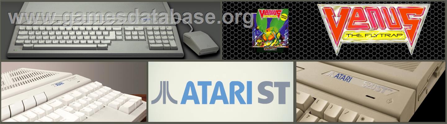 Venus the Flytrap - Atari ST - Artwork - Marquee