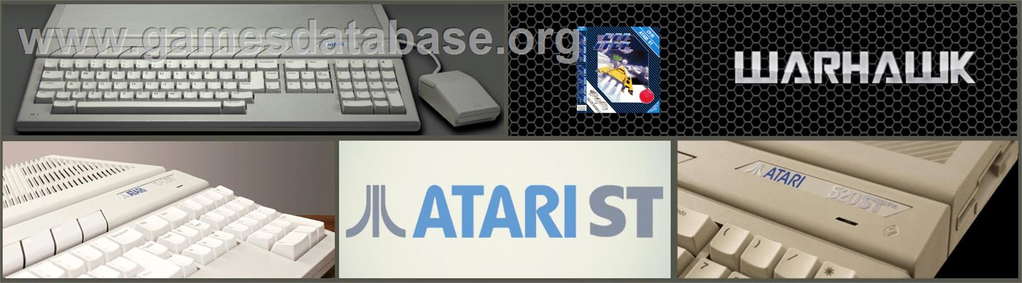 Warhawk - Atari ST - Artwork - Marquee