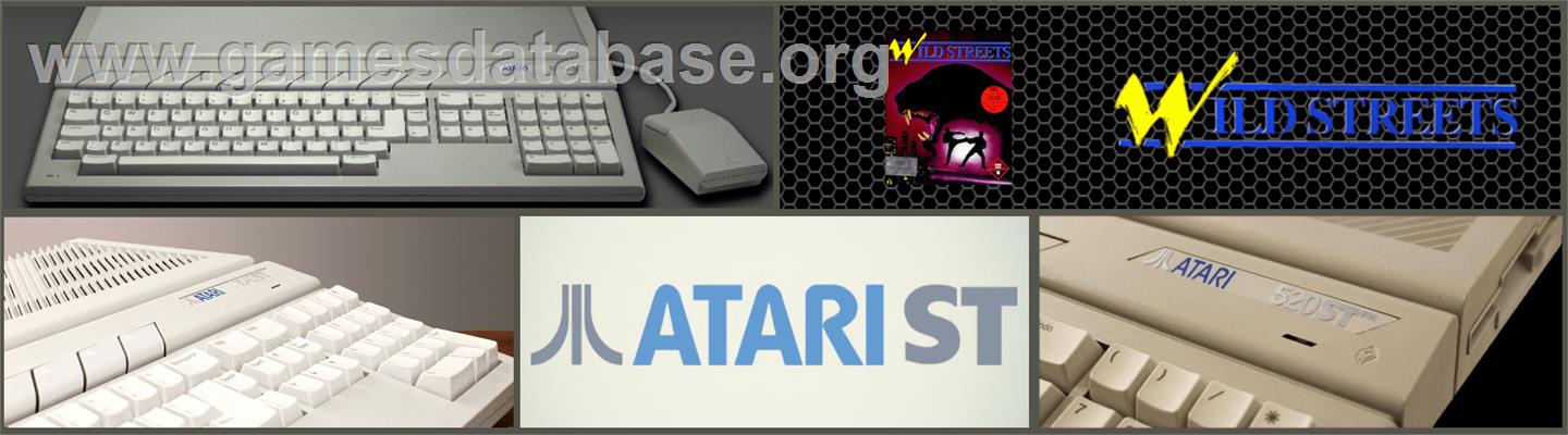 Wild Streets - Atari ST - Artwork - Marquee