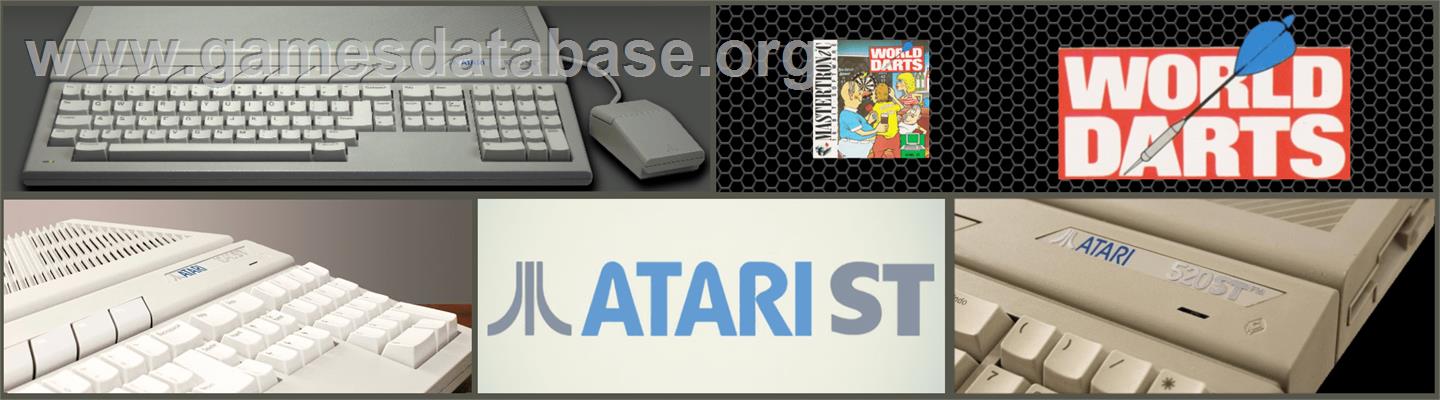 World Darts - Atari ST - Artwork - Marquee