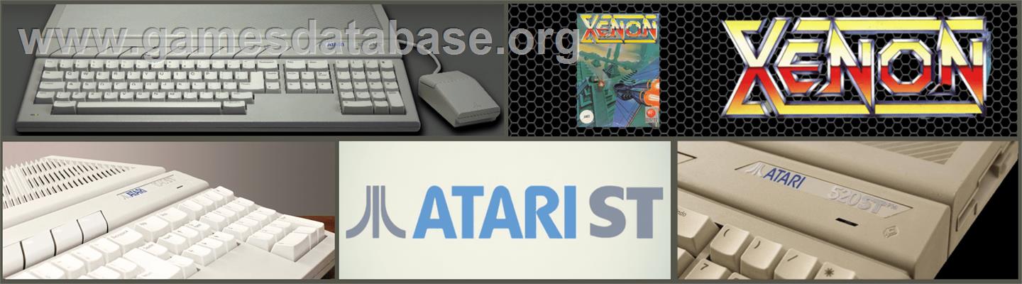 Xenon - Atari ST - Artwork - Marquee