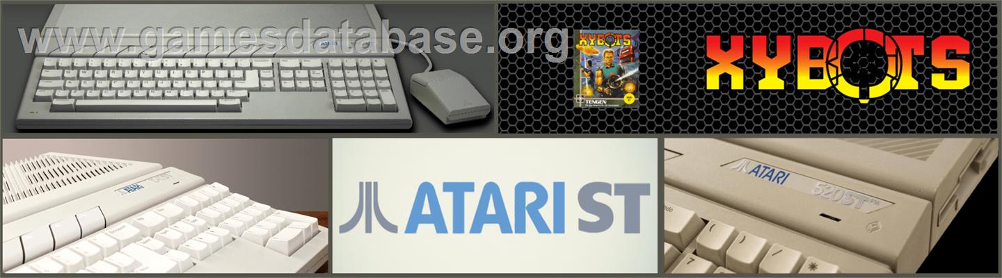 Xybots - Atari ST - Artwork - Marquee