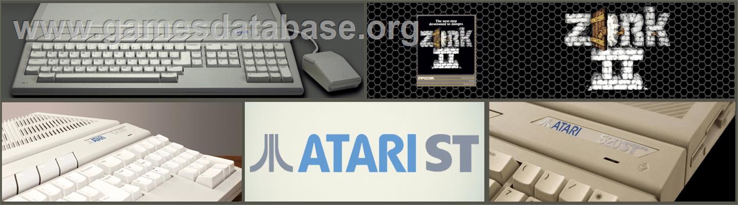 Zork II: The Wizard of Frobozz - Atari ST - Artwork - Marquee