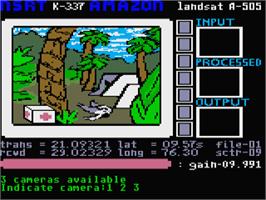 In game image of Amazon on the Atari ST.
