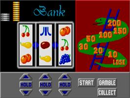 In game image of Arcade Fruit Machine on the Atari ST.