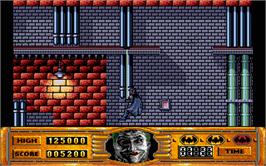 In game image of Batman: The Movie on the Atari ST.