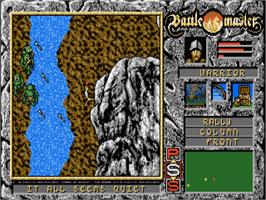 In game image of Battle Master on the Atari ST.