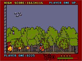 In game image of Black Lamp on the Atari ST.