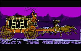 In game image of Brides of Dracula on the Atari ST.