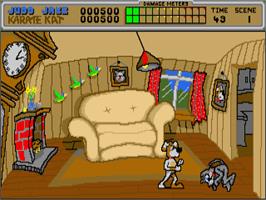 In game image of Cartoon Capers on the Atari ST.