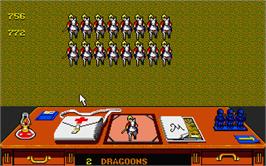 In game image of Chamber of the Sci-Mutant Priestess on the Atari ST.
