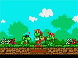 In game image of Cool Croc Twins, The on the Atari ST.