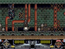 In game image of Dalek Attack on the Atari ST.
