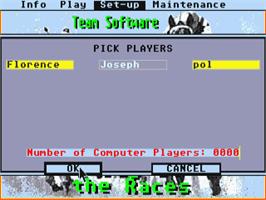 In game image of Day At The Races, A on the Atari ST.