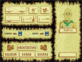 In game image of Day Of The Pharaoh on the Atari ST.
