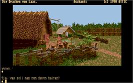 In game image of Die Drachen von Laas on the Atari ST.
