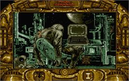 In game image of Global Commander on the Atari ST.