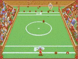 In game image of Grand Monster Slam on the Atari ST.