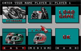 In game image of Grand Prix 500 2 on the Atari ST.