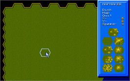 In game image of Great Napoleonic Battles on the Atari ST.